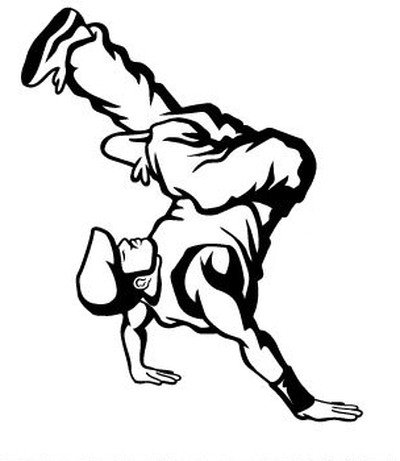 Раскраска брейк данс