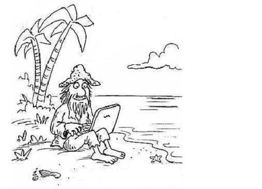 Жан Гранвиль Робинзон Крузо