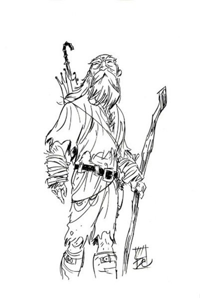 Иллюстрация к рассказу Робинзон Крузо