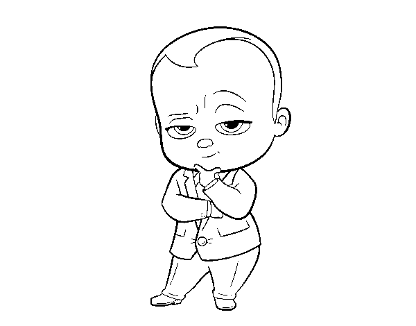 Раскраска босс молокосос 2