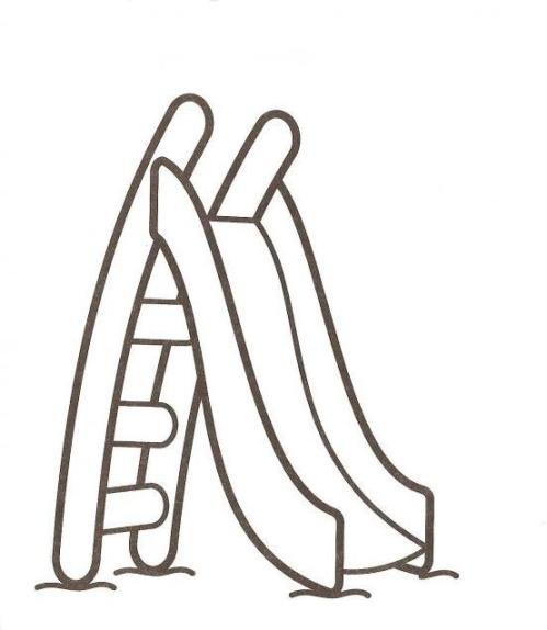 Горка детская для рисования