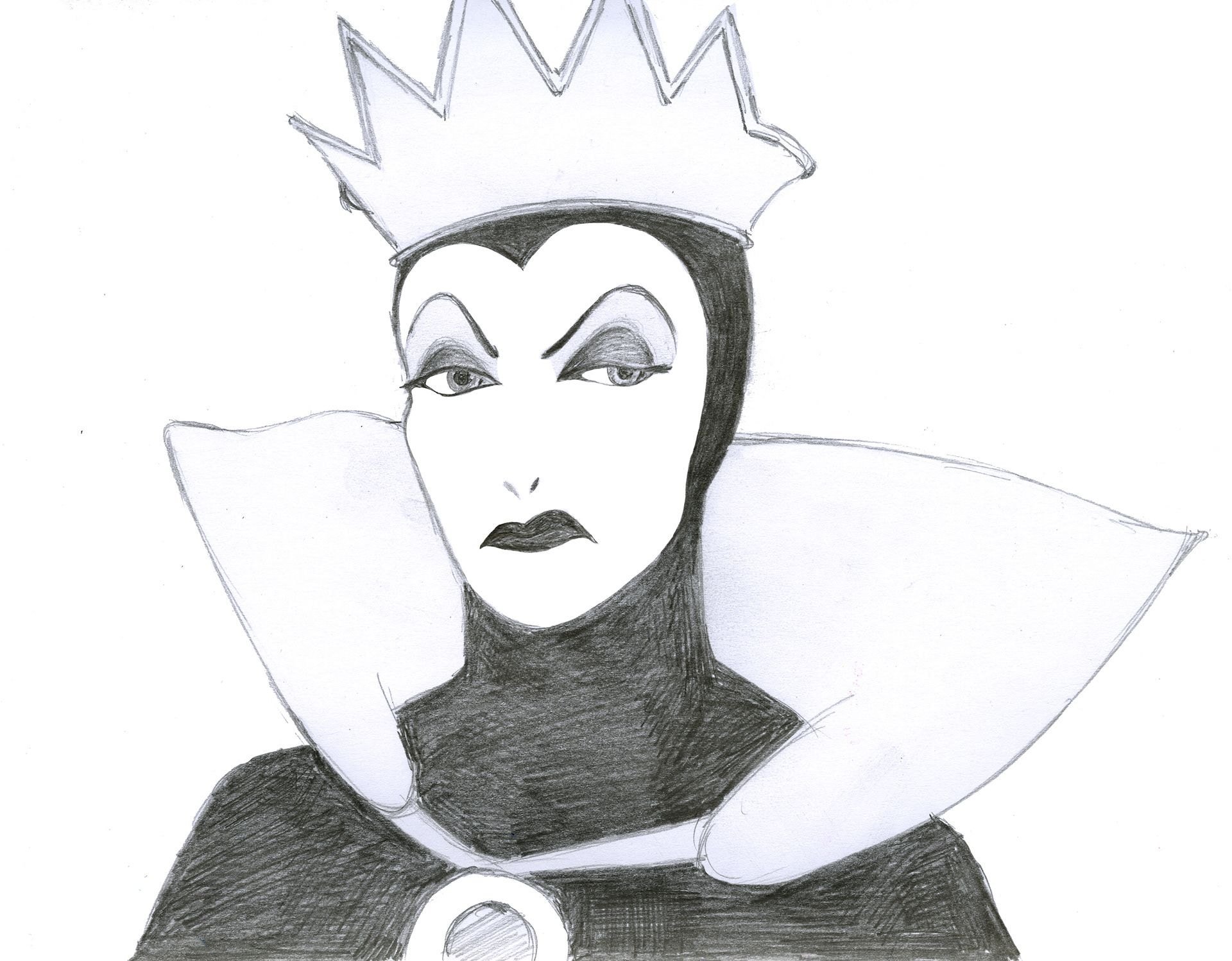 Рисунок снежная королева 5 класс легко. Снежная Королева рисунок. Портрет снежной королевы карандашом. Снежная Королева карандашом. Королева рисунок карандашом.