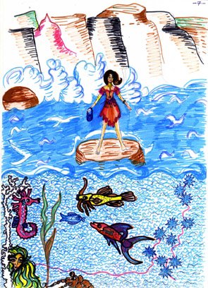 Паж чаш в разных колодах