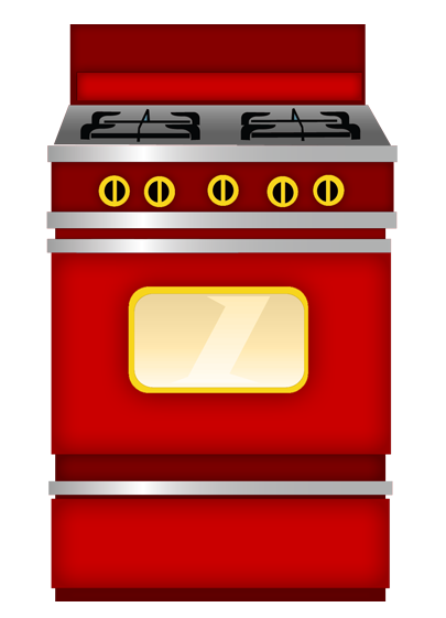 Кухонная плита вектор