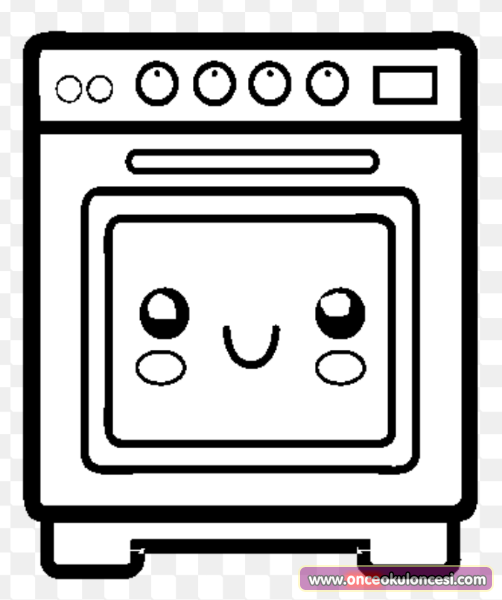 Духовка раскраска