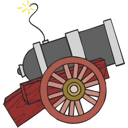 Раскраски пушки