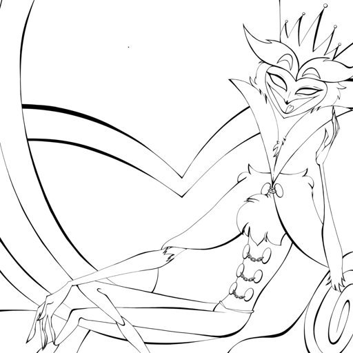 Раскраска Адский босс