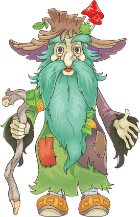 Леший рисунок