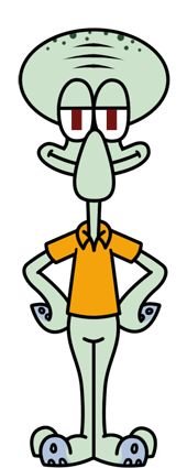 Рисунки Сквидварда из Спанч Боба