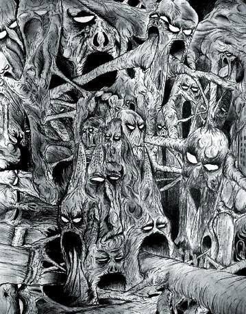 Рисунки психически больных людей