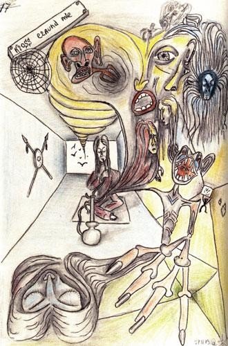 Рисунок больного шизофренией