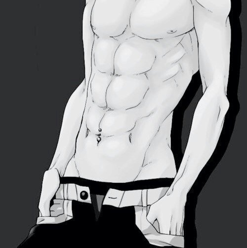 Аниме парни с торсом