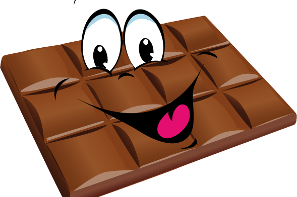 Нарисовать шоколад