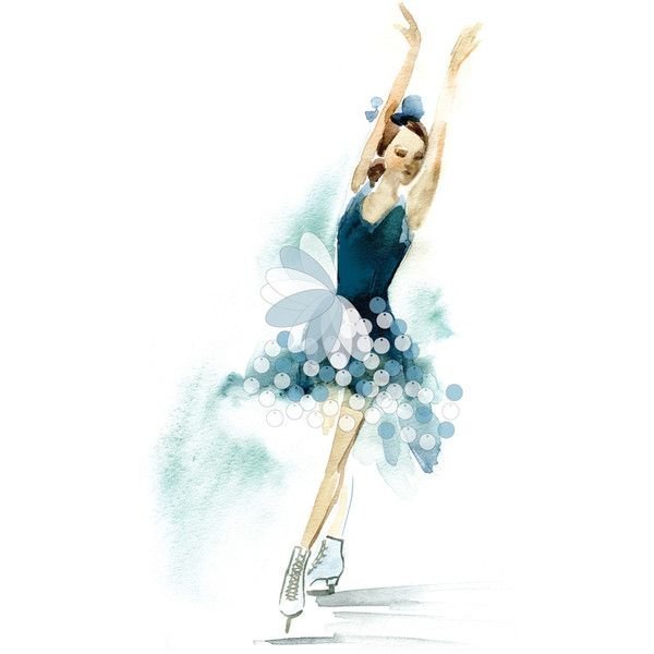 Изображение фигуристки