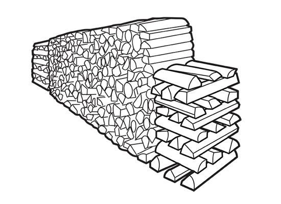 Дрова раскраска