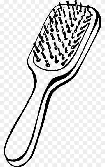 Расческа без фона