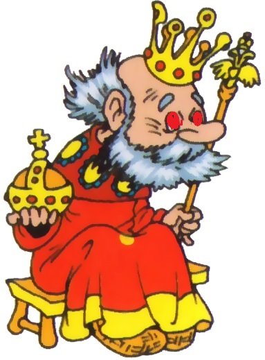 Царь на белом фоне