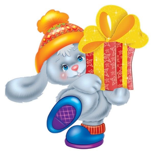 Зайчик новый год