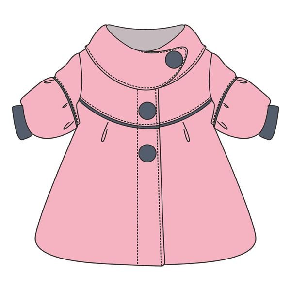 Пальто мультяшное