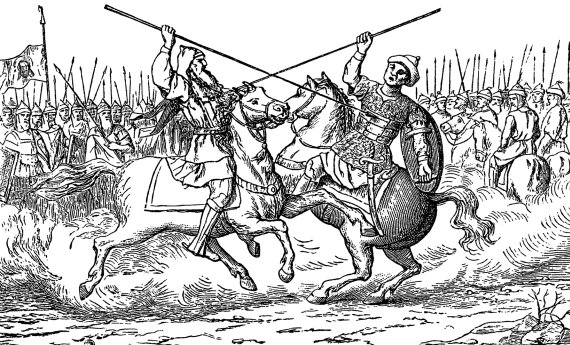 Куликовская битва разукрашка