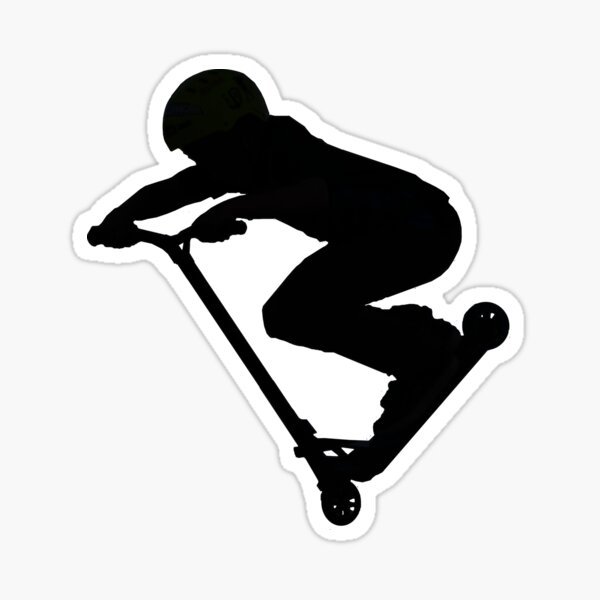 Самокат силуэт