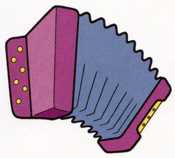 Гармошка на распечатку