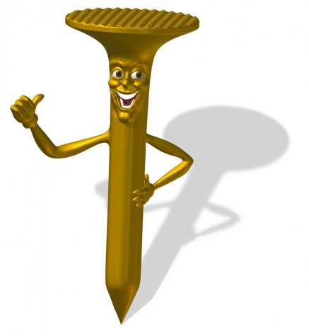 Гвоздь строительный 4,0 x 100 (упак 5 кг)