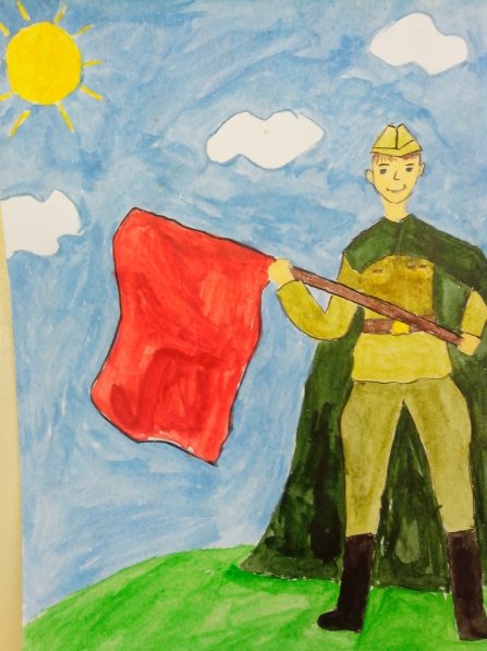 Рисунок солдату