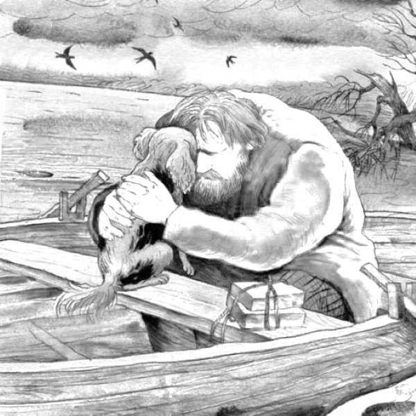 Герасим и Муму иллюстрации