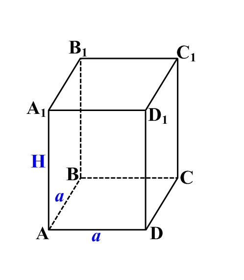 Правильная четырехугольная Призма