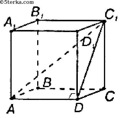 Правильная четырехгранная Призма