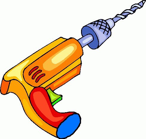 Дрель мультяшная