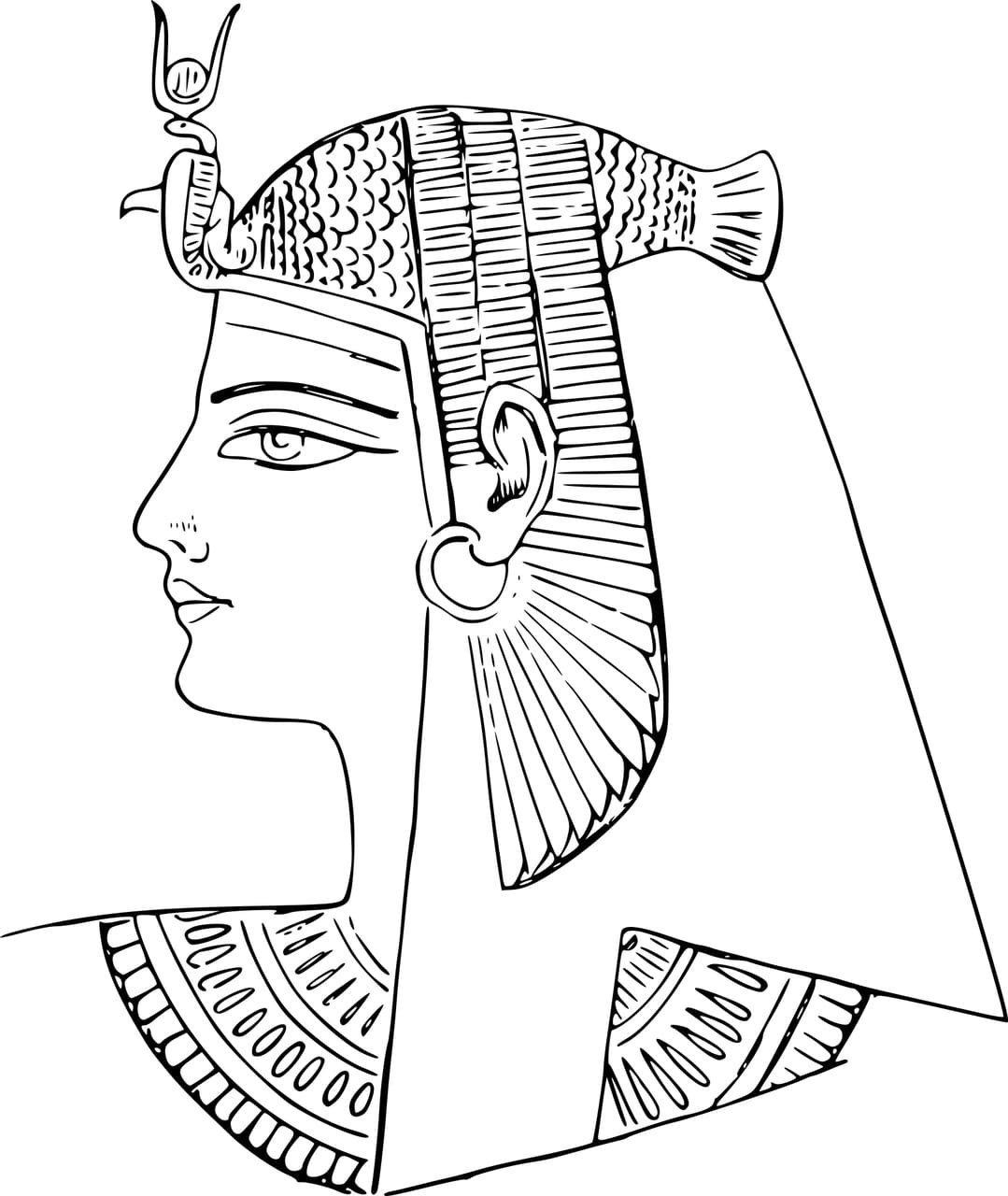 Фараон Египта рисунки древнеегипетские