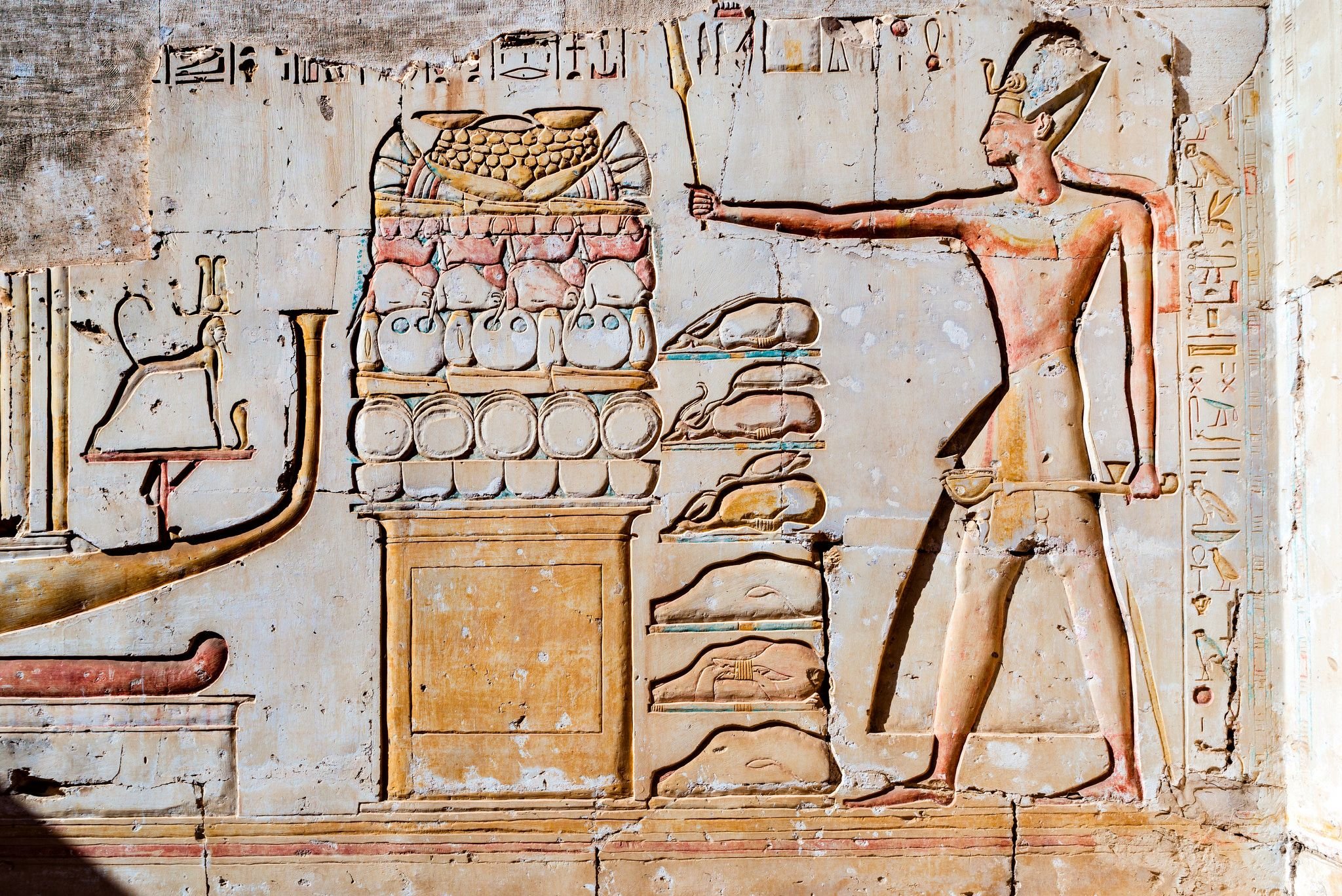 Наскальные рисунки древнего египта