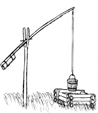 Шадуф в древнем Египте