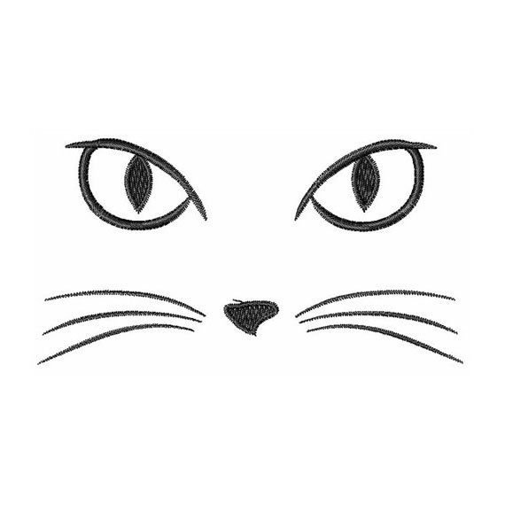 Глаза кошки для поделки