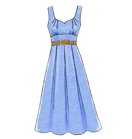 Нарисовать сарафан