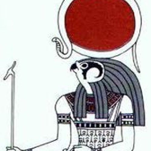 Бог Амон ра в древнем Египте рисунок