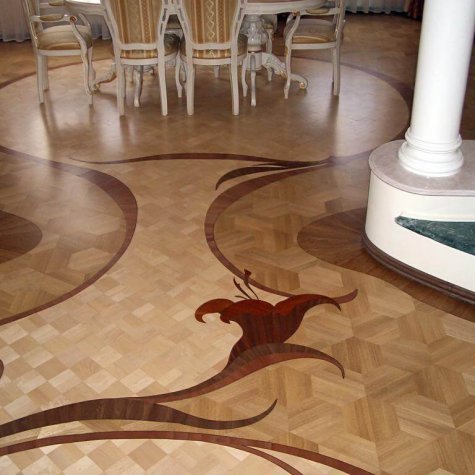 Линолеум с узором в зал