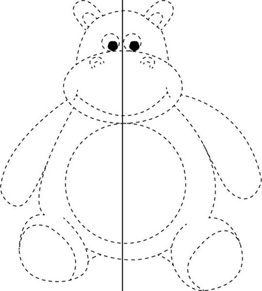 Обведи двумя руками