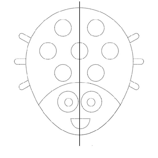 Рисование двумя руками для дошкольников