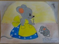 Глупый мышонок рисунок