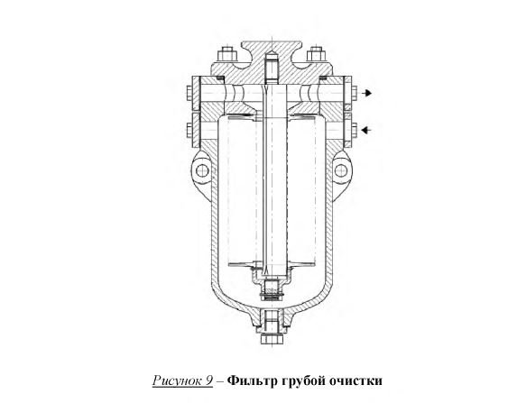 Фильтр грубой очистки топлива Урал 4320 чертеж