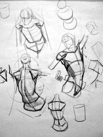 Конструктивное построение тела