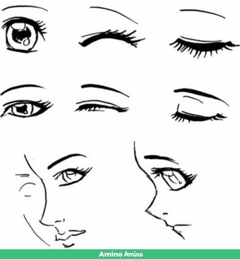 Реснички нарисованные