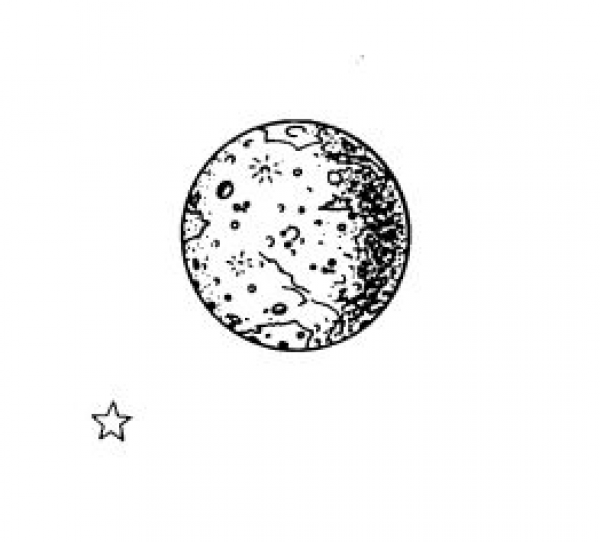 Планета Меркурий раскраска