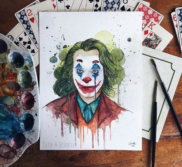 Джокер хит Леджер арты