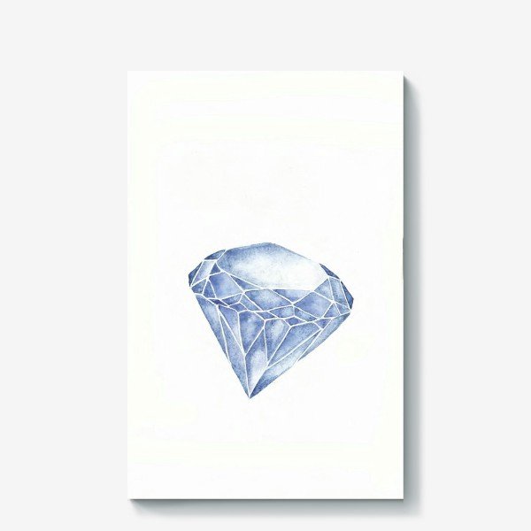 Бриллиант рисунок акварелью