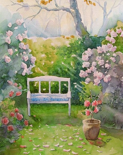 Мария Стежко акварель