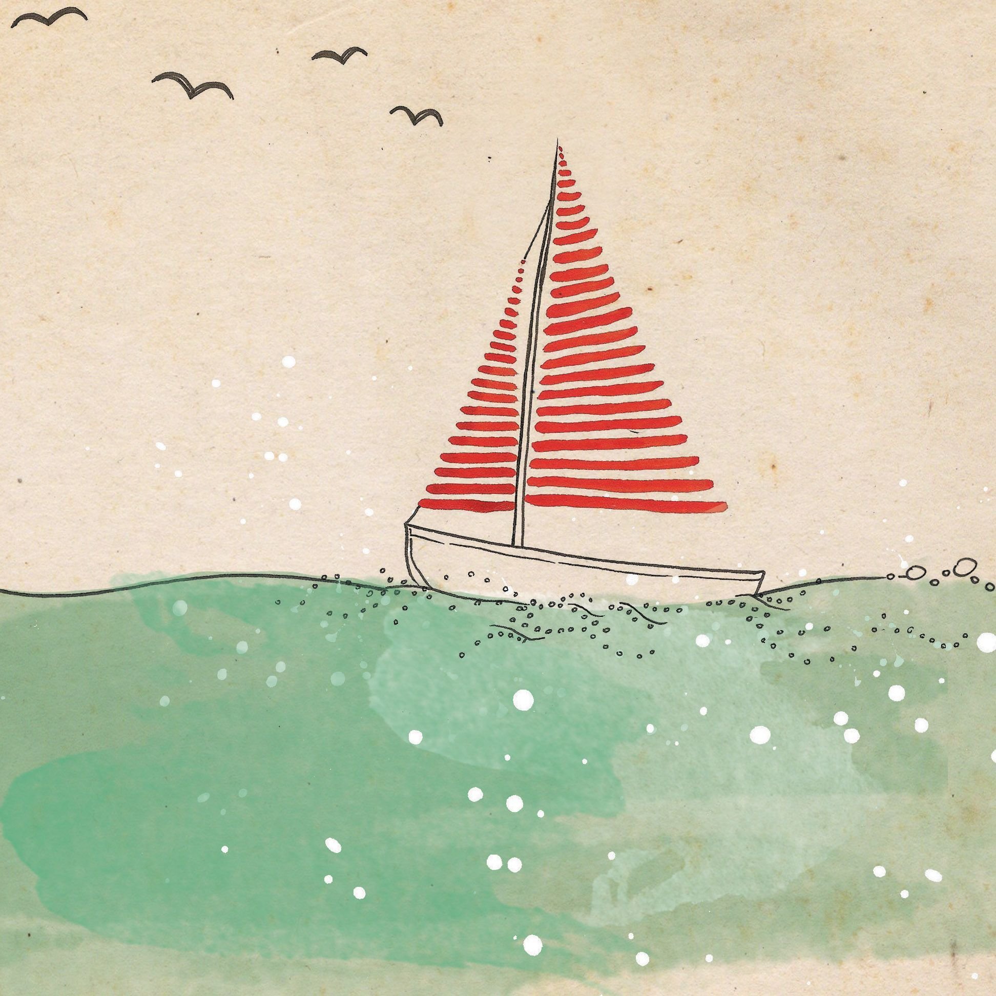 Креативные открытки с морем
